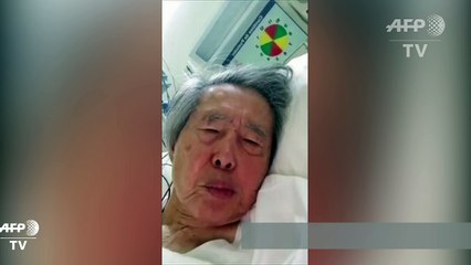 "No me maten", dice Fujimori desde el hospital
