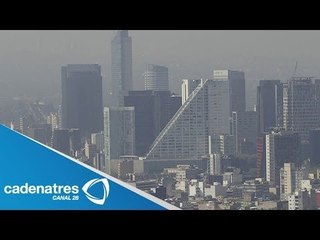 Se registra precontingencia ambiental en el valle de México