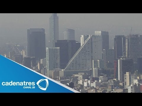 Se registra precontingencia ambiental en el valle de México