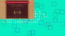 Library  Robert s Rules of Order Newly Revised, 11th edition (Robert s Rules of Order (Paperback))