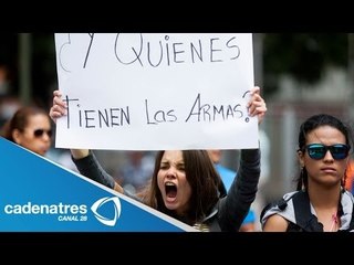 Opositores de Venezuela demandan paz en las calles