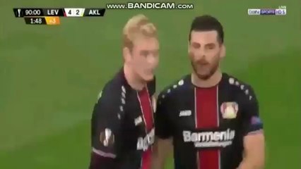 All Goals & Highlights - Bayer Leverkusen 4-2 AEK Larnaca - 04.10.2018 ᴴᴰ
