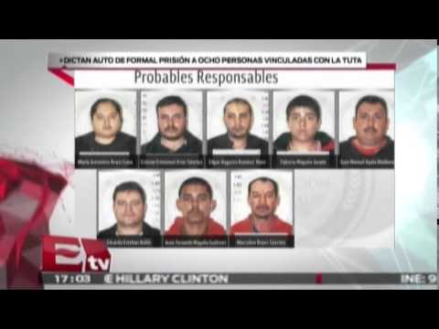 Auto de formal prisión a ocho personas vinculadas con La Tuta / Excélsior