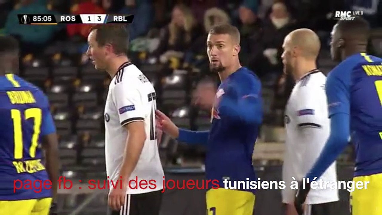 quelques actions de Jebali vs RB Leipzig