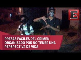 Jóvenes mexicanos tentados por el narco