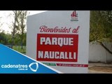 Vecinos de Naucalpan molestos por posible construcción de parque acuático en parque Naucalli