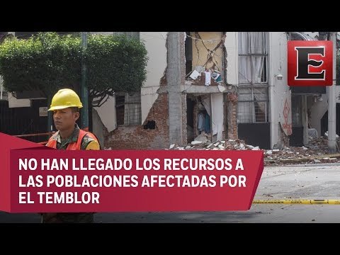 Polémica por los recursos asignados a la reconstrucción de la CDMX por el 19S