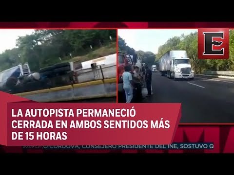 Miles de automovilistas padecen cierre de la México-Cuernavaca