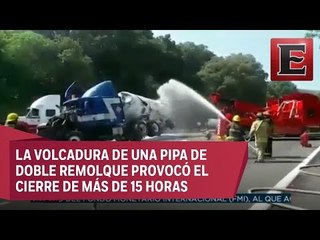 Sin complicaciones la circulación en la México-Cuernavaca