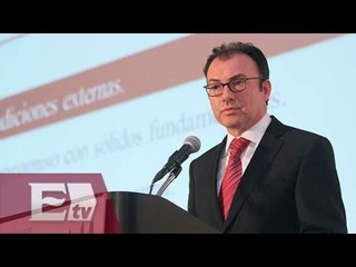 'Veo una banca fuerte, echada para adelante con México': Videgaray / Paola Virrueta