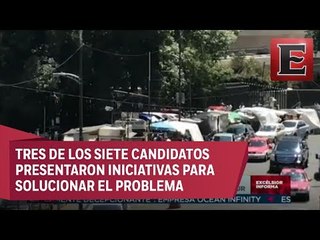 Candidatos a CDMX presentan propuesta para solucionar caos en Eje 10
