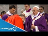 Papa Francisco oficia su primer Miércoles de Ceniza y da comienzo a la Cuaresma