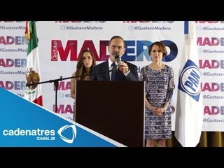 Gustavo Madero se declara listo para reelegirse como dirigente del PAN