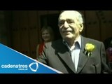 Gabriel García Márquez llega a los 87 años de vida; admiradores le cantan Las Mañanitas