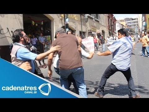 Simpatizantes del diputado Alfonso Miranda amenazan y golpean a reporteros de Morelos
