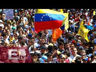Venezolanos marchan contra declaraciones de Obama sobre el país / Viane