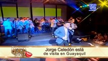 Jorge Celedón está de visita en Guayaquil