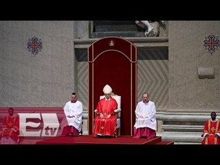 下载视频: Papa Francisco comienza la celebracion de La Pasión de Cristo /Vianey Esquinca