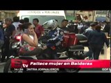 Muere mujer en accidente de metrobús en Balderas / Titulares de la tarde