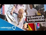 Venezuela: oposición se movilizan en Caracas y exigen libertad de Leopoldo López