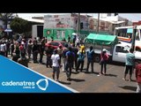 Normalistas hacen destrozos en el Instituto Estatal de Educación Pública de Oaxaca
