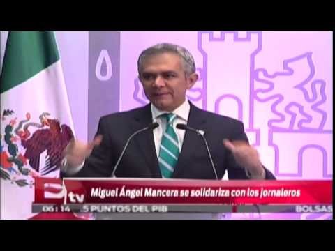 Miguel Mancera se solidariza con jornaleros de BC / Vianey Esquinca