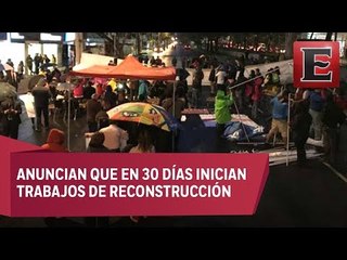 Damnificados del 19S retiran bloqueo en calzada de Tlalpan