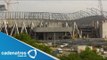 Se cae viga del estadio de Los Rayados de Monterrey