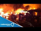 ¡IMPACTANTE! Incendio en mercado de Acapulco y deja 2 calcinados