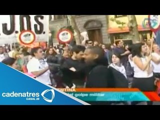 Se cumplen 38 años del golpe de estado en Argentina