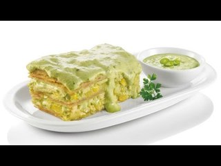 Deliciosos pastelitos de elote con salsa de calabacitas