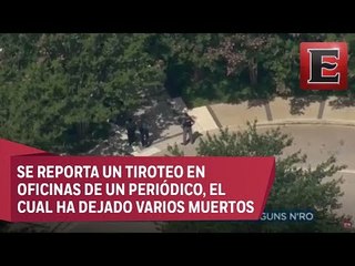 ÚLTIMA HORA: Tiroteo activo en Annapolis, Maryland