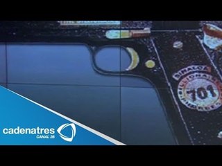 EXCLUSIVA!!! Armas de El Chapo Guzmán no tenían reporte de robo