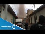 Tornado azota Michoacán y daña viviendas y cultivos