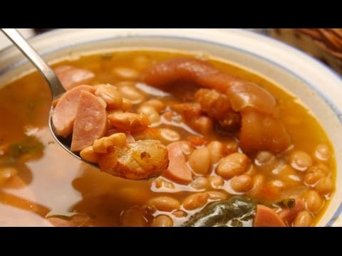 Receta de frijoles charros