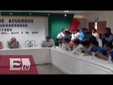 Movimiento Popular firma minuta de acuerdos con gobierno de Guerrero / Vianey Esquinca