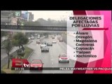 Fuertes lluvias en la Ciudad de México causan inundaciones / Todo México