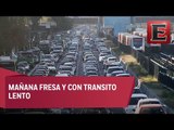 Reporte vial de las principales calles del Valle de México