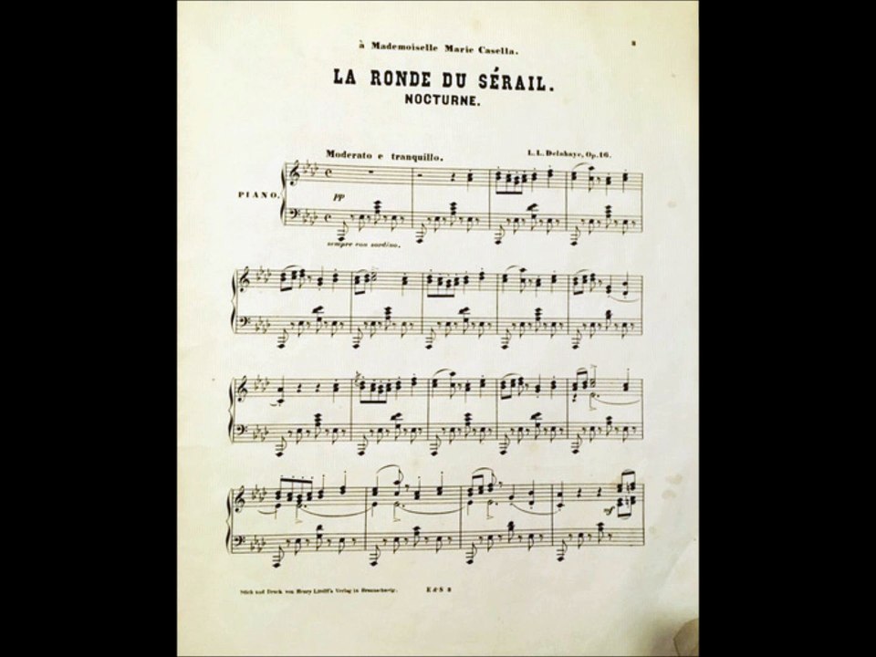 La ronde du Sérail   nocturne           L.L. Delahaye