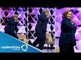 Lanzan 'zapatazo' a Hillary Clinton (Video) / Launch 'zapatazo' Hillary Clinton