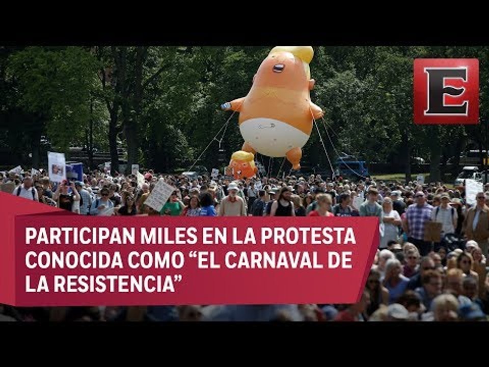 Repudio en Edimburgo por la visita de Trump a Escocia