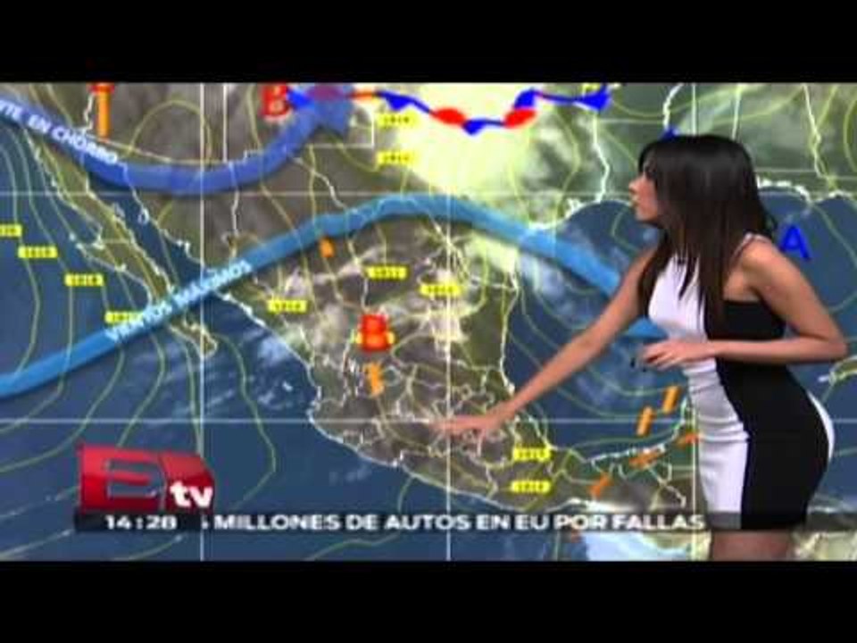 Pronóstico del clima para el norte de la república mexicana / Titulares de la tarde