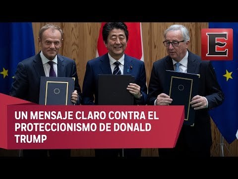 Unión Europea y Japón firman histórico acuerdo de libre comercio