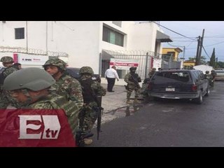 Estallan explosivos en instalaciones del INE y la PF de Matamoros / Titulares de la noche