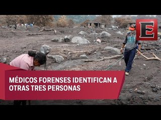 Aumenta a 116 la cifra de muertos por erupción de volcán en Guatemala