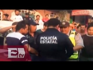 Policía ebrio se impacta patrulla contra vehículo / Vianey Esquinca