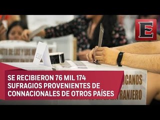 A favor de López Obrador, 64.8% de los votos en el extranjero