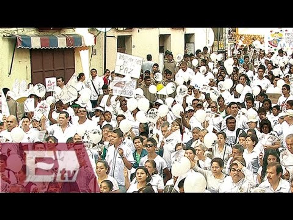 Marcha por la paz en Cuernavaca, Morelos / Vianey Esquinca