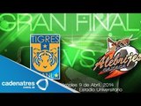 Tigres se prepara para enfrentar a Alebrijes en la final de la Copa MX