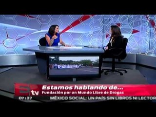 Entrevista a Pamela Loman Moctezuma, coordinadora de la fundación por un mundo sin drogas